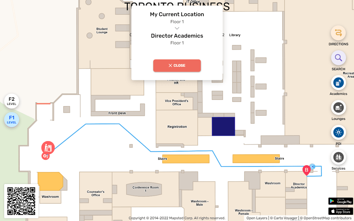 Mapsted Kiosk - Self Service Maps